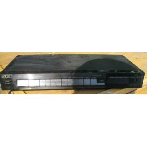 tuners merken Braun, Denon, Sony, Philips en Pioneer