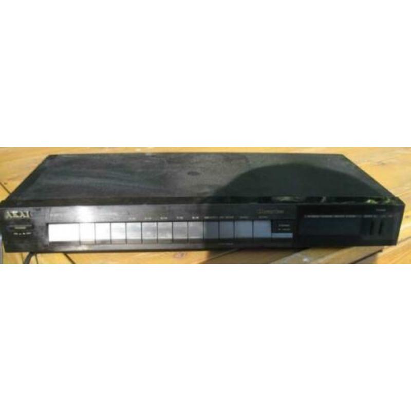 tuners merken Braun, Denon, Sony, Philips en Pioneer