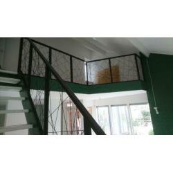 maatwerk metaal, rvs balustrade, trapleuning
