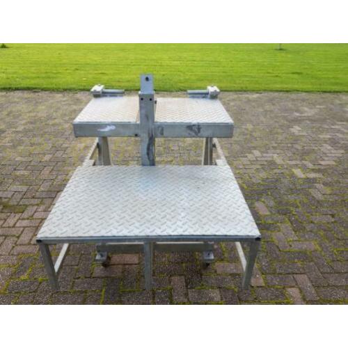 Mobiele werktafel.