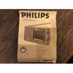 Philips AE 3350 Wereldontvanger/Radio