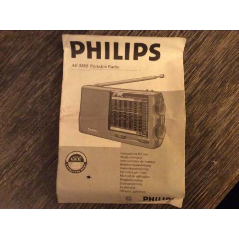 Philips AE 3350 Wereldontvanger/Radio