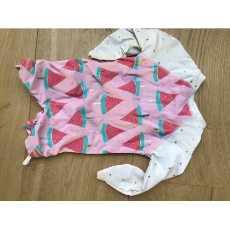 Snapperrock badpakje spf50 roze maat 86-92