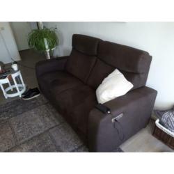 Stoffen elektrische 2.5 zit relaxbank