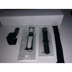 Apple watch 3 42mm met extra bandjes