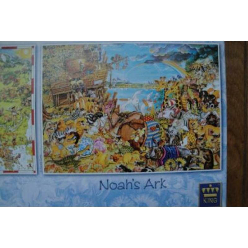 KING COLLECTION PUZZLES 2x 1.000stukjes voor 3.50euro