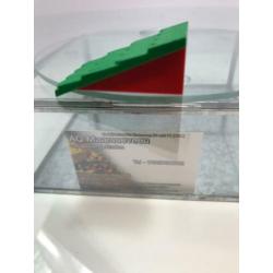 ?? Lego | 787c02 | Dak | Groen | Dakdeel | Fabuland | AQ