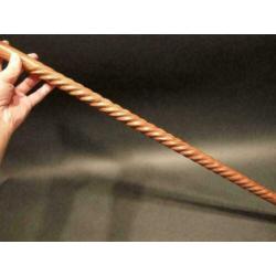 Wandelstok Antiek Vintage spiraal Victoriaans Handgemaakt
