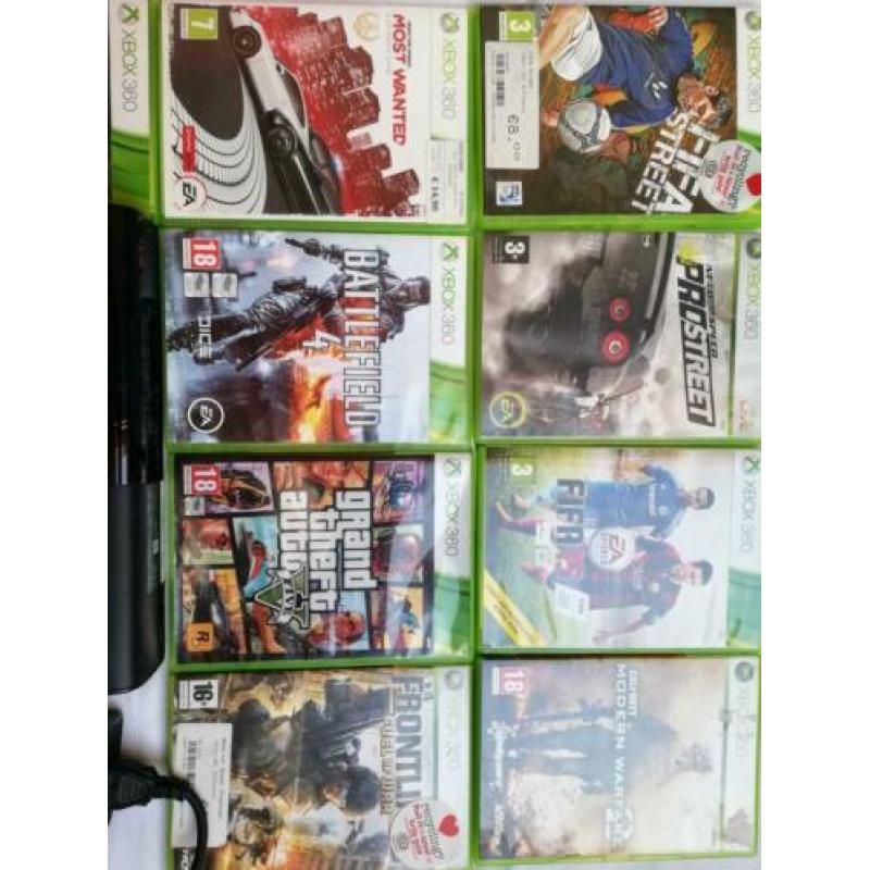 Xbox 360 - 1 controller - 9 games - stereoset