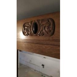 Grote Art Deco kledingkast, evt met bijpassende meubels!