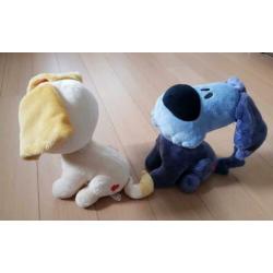 Grote Woezel en Pip knuffels (30cm)
