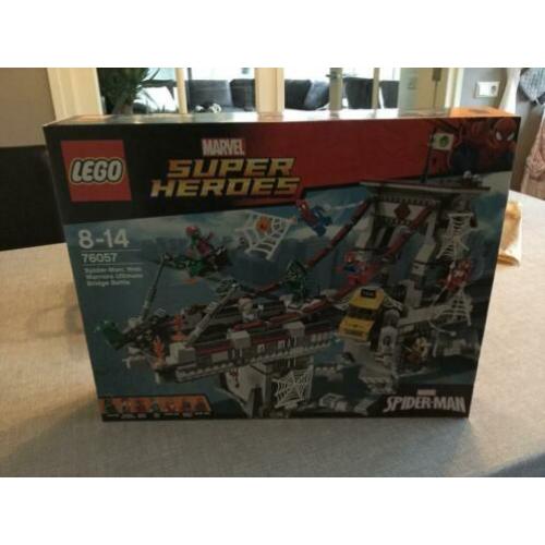 Lego 76057 Super Heroes Spiderman Bridge Duel Nieuw