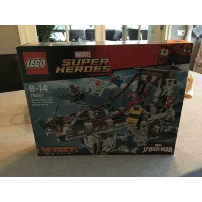 Lego 76057 Super Heroes Spiderman Bridge Duel Nieuw