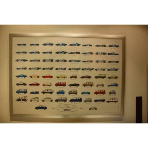 Matra poster in alu frame