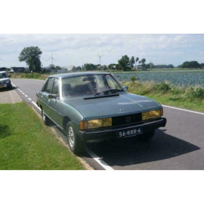 Peugeot 604 SL Automaat 1978 leer