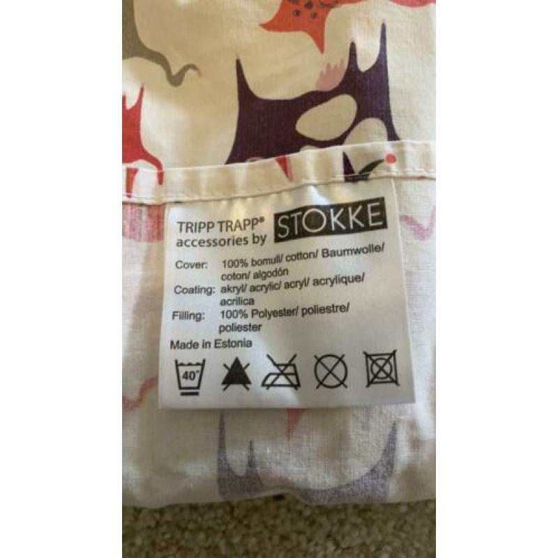 Stokke tripp trapp babyset + stoelverkleiner paars meisje