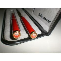 Prachtige Amstel bier pennenset Ballograf pen & briefopener