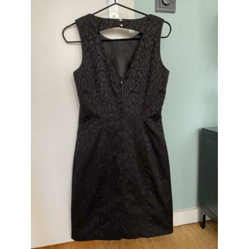 Zwart panterprint jurkje van H&M