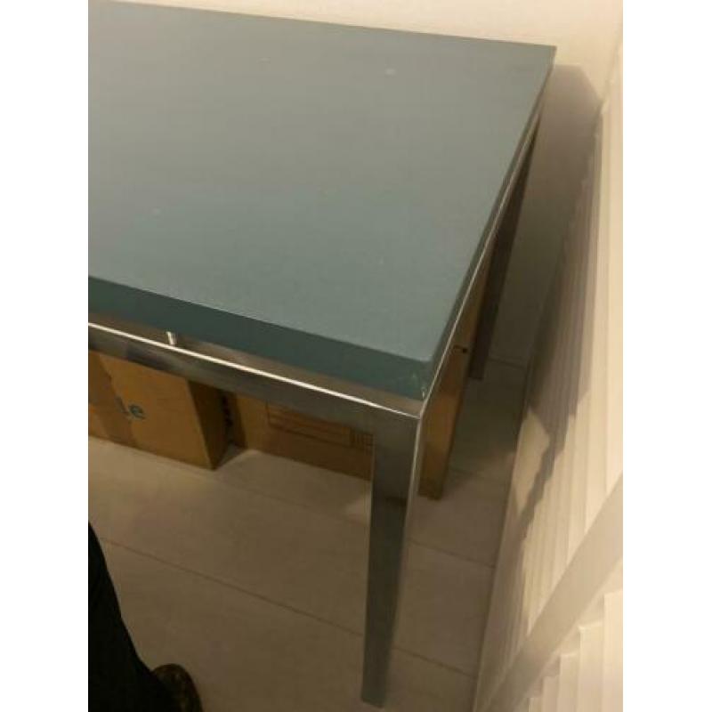 Bureau rvs blauw groen oersterk stabiel izgs