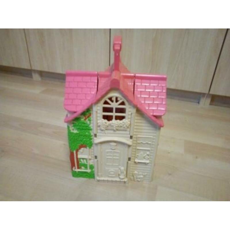 Vintage poppenhuis Fisher Price / Landhuis Loving Family
