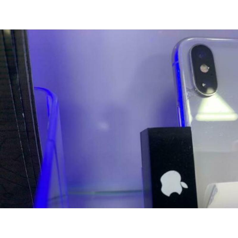 iPhone X 256GB Silver, Nette Staat, Garantie &inruil