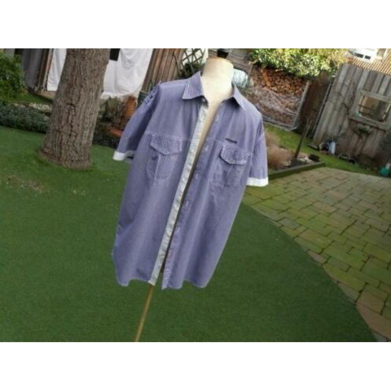 TOM TAILOR blouse/overhemd XXL als nieuw , kleur blauw