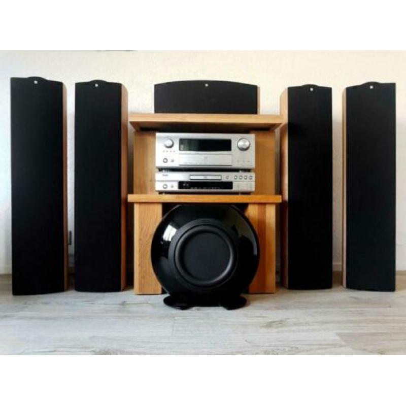 Compleet audiosysteem Denon/Kef