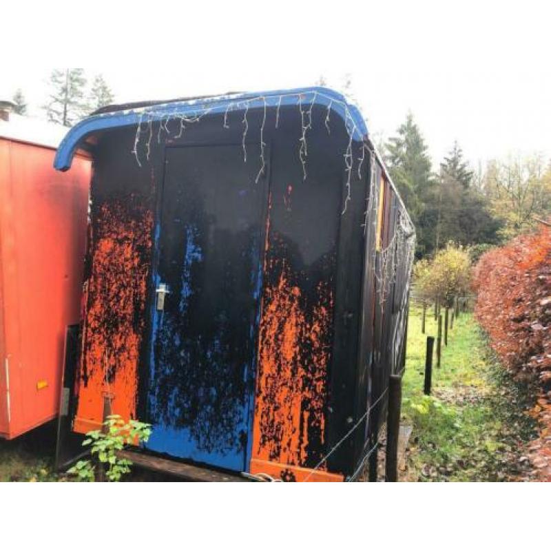 Schaftkeet bouwkeet pipowagen te koop