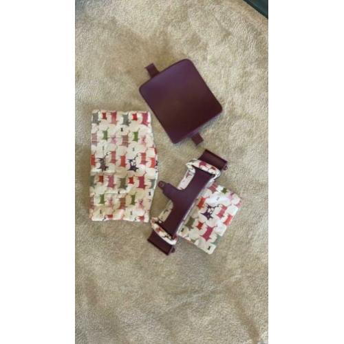 Stokke tripp trapp babyset + stoelverkleiner paars meisje