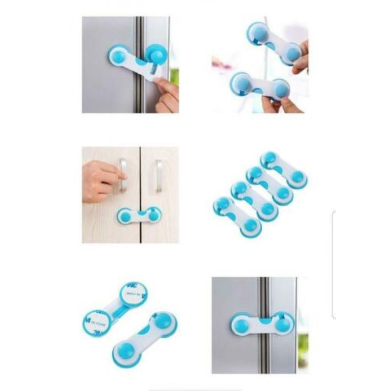 Kinderbeveiliging set voor kastdeuren en lades