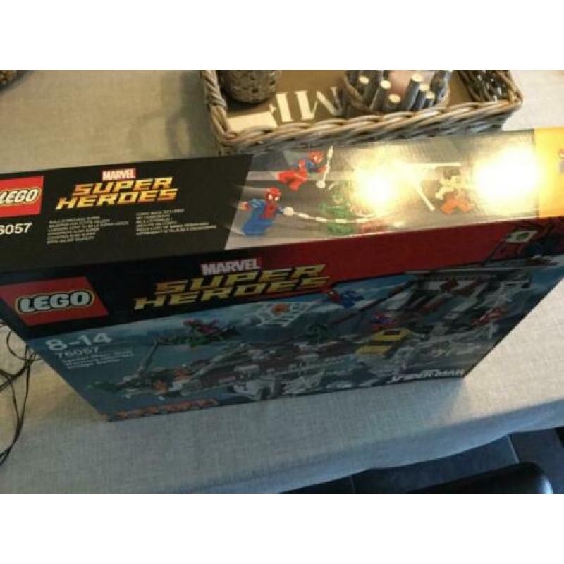 Lego 76057 Super Heroes Spiderman Bridge Duel Nieuw