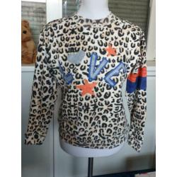 YeezLouise sweater PANTERprint "LOVE" mt.M2=36 SUPER!