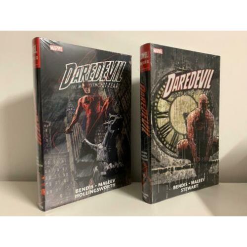 Marvel comics Daredevil Bendis omnibus 1 2 HC SEALED $200