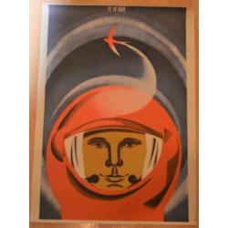 3 affiches, posters, Russisch.