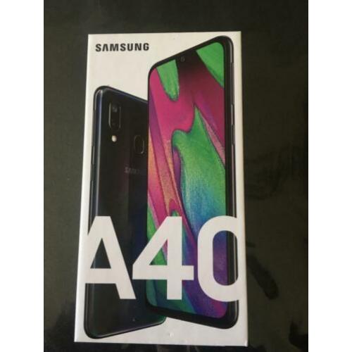 SAMSUNG Galaxy A40 - 64 GB zwart