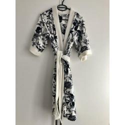 Maat S-Badjas Hunkemöller-pip badjas-bloemen kamerjas-zgan