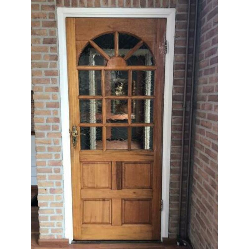 Houten binnendeuren met glas