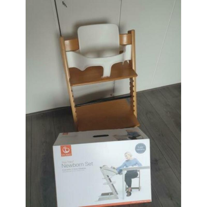 Stokke tripp trapp trip trap stoel met newborn set