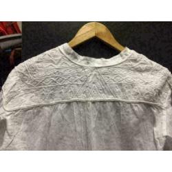 Wit zara blouse, maat: m