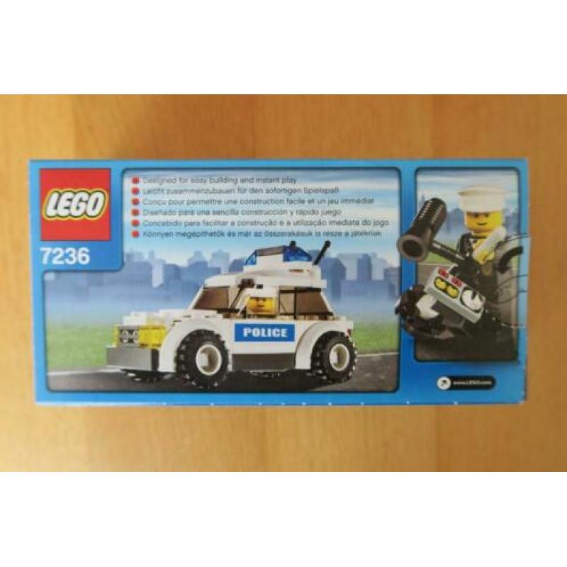 Lego city 7236 Surveillance auto met radar control ZGAN