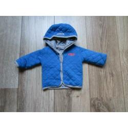 5ZGAN blauw/wit jasje maatje 56
