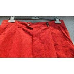 Mc GREGOR rode broek mt 48