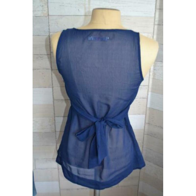 blauw voile tuniek - Only - maat 36 - i13