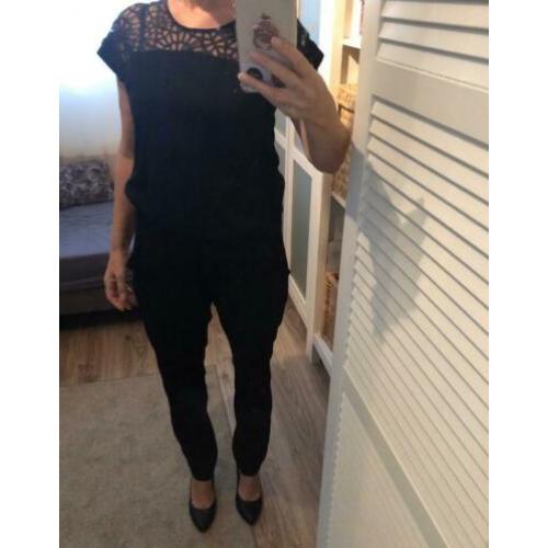 Jumpsuit zwart