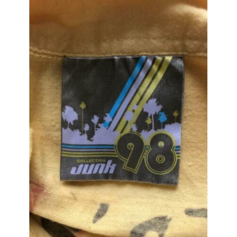 Junk98, T-shirt, geel, maat S, €15