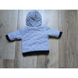 5ZGAN blauw/wit jasje maatje 56