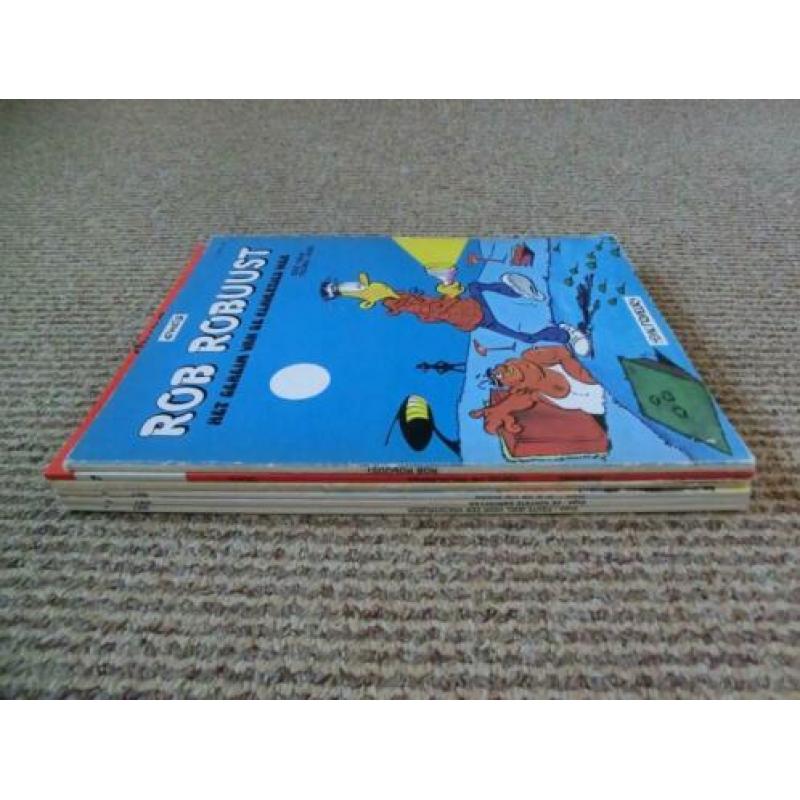 6 stripboeken met tekenwerk van Luc Dupanloup (Dupa)