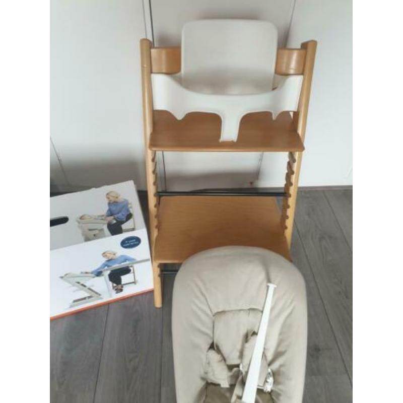 Stokke tripp trapp trip trap stoel met newborn set