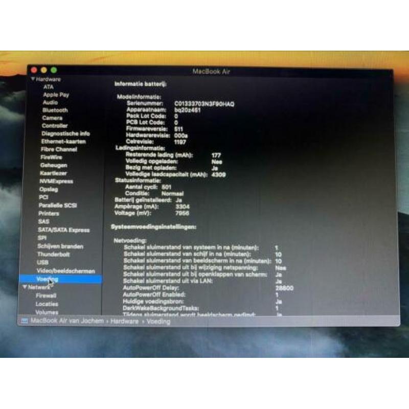 MacBook Air 11-inch, 11.6 inch mid 2013 128 GB SSD