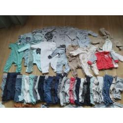 Heel groot kleding baby pakket Jongens maat 50/56